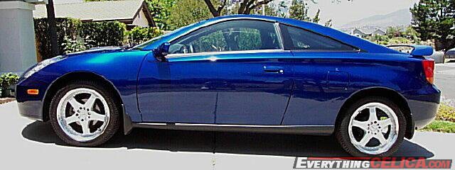 Toyota celica splash guards